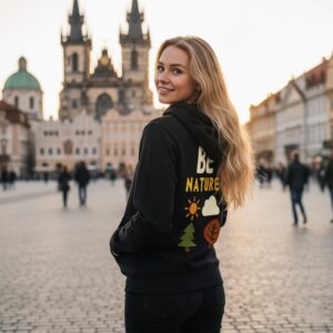 Bluza z kapturem damska BE NATURE