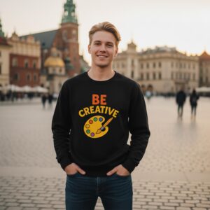 Bluza bez kaptura męska BE CREATIVE