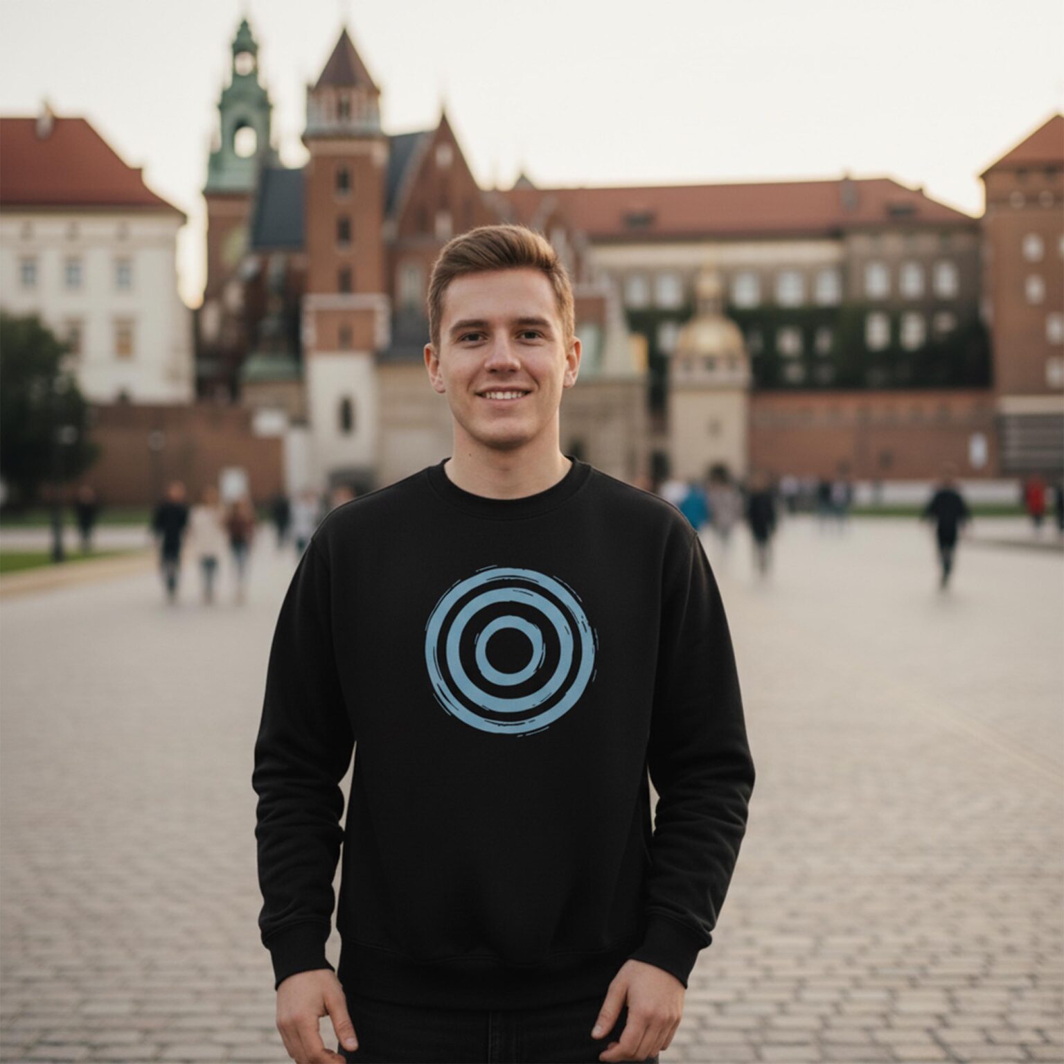 Bluza bez kaptura męska BE CALM3