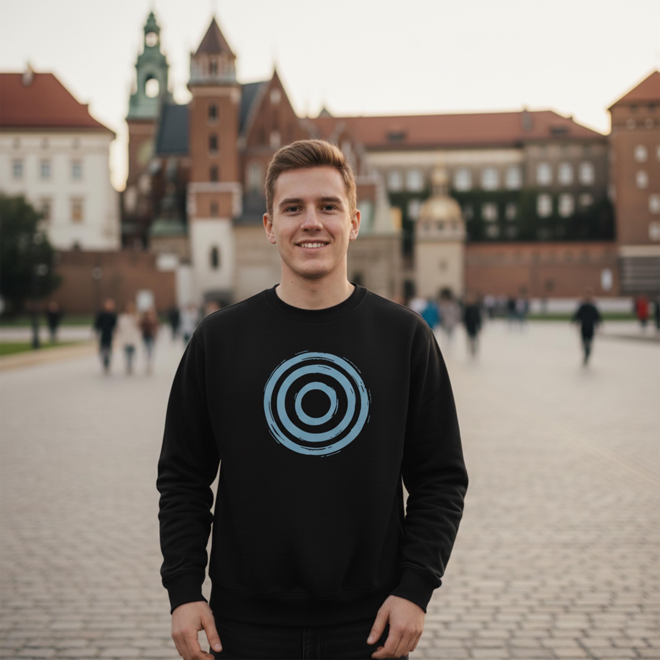 Bluza bez kaptura męska BE CALM3