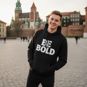 Bluza z kapturem męska BE BOLD