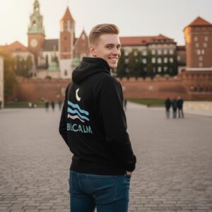 Bluza z kapturem męska BE CALM2