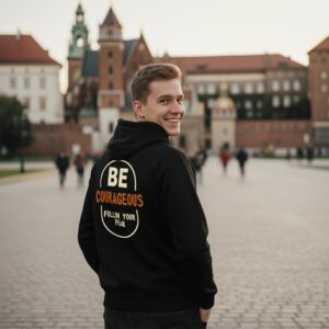 Bluza z kapturem męska BE COURAGEOUS