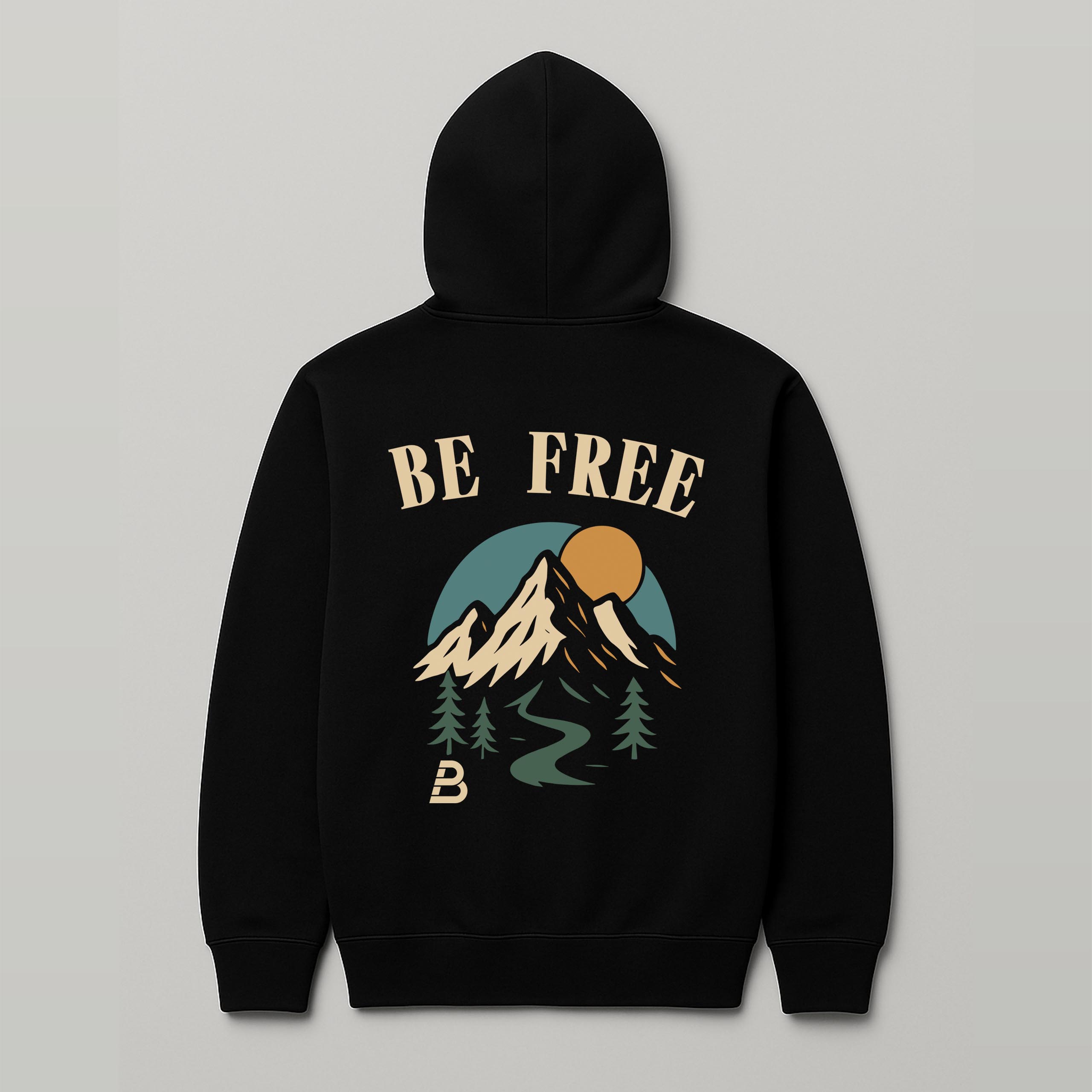 Bluza z kapturem męska BE FREE - obrazek 3