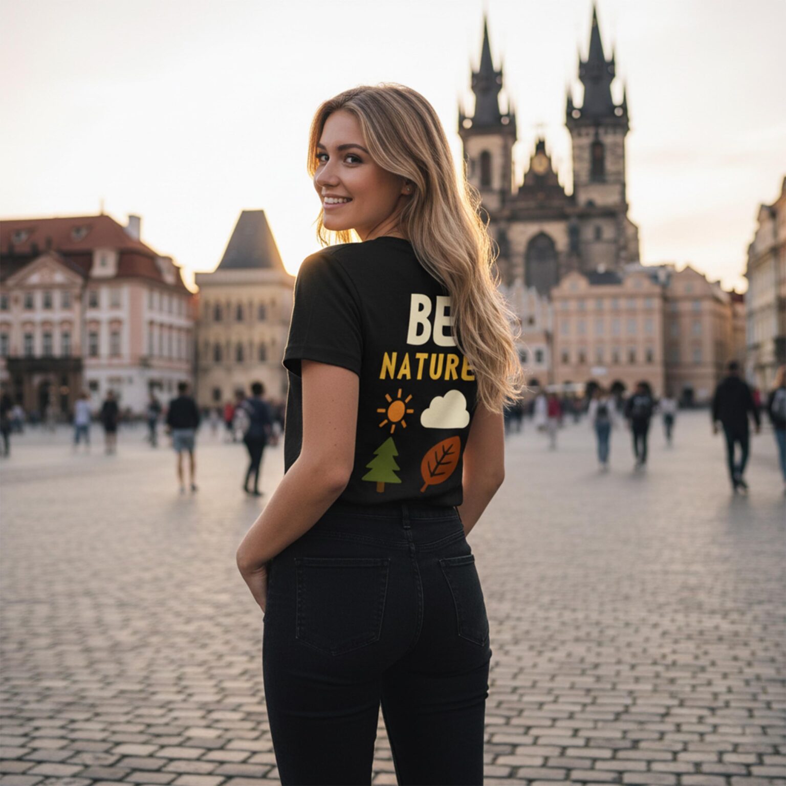 Koszulka damska BE NATURE