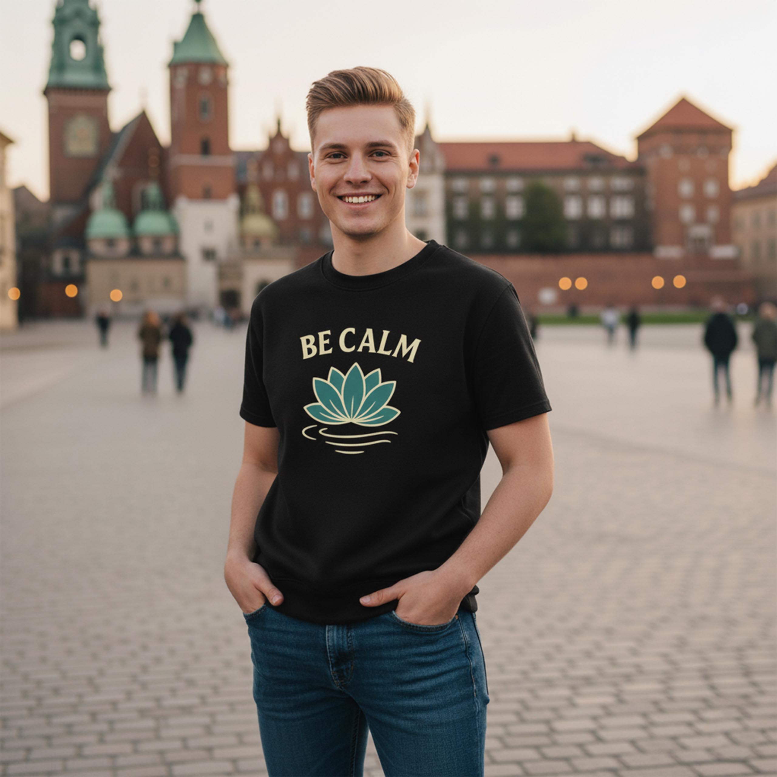 Koszulka męska BE CALM