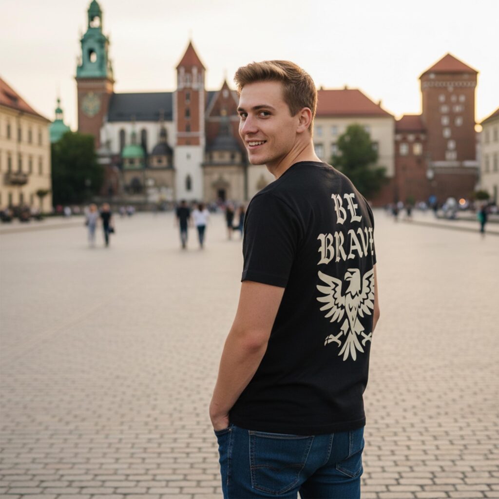 Koszulka męska BE BRAVE