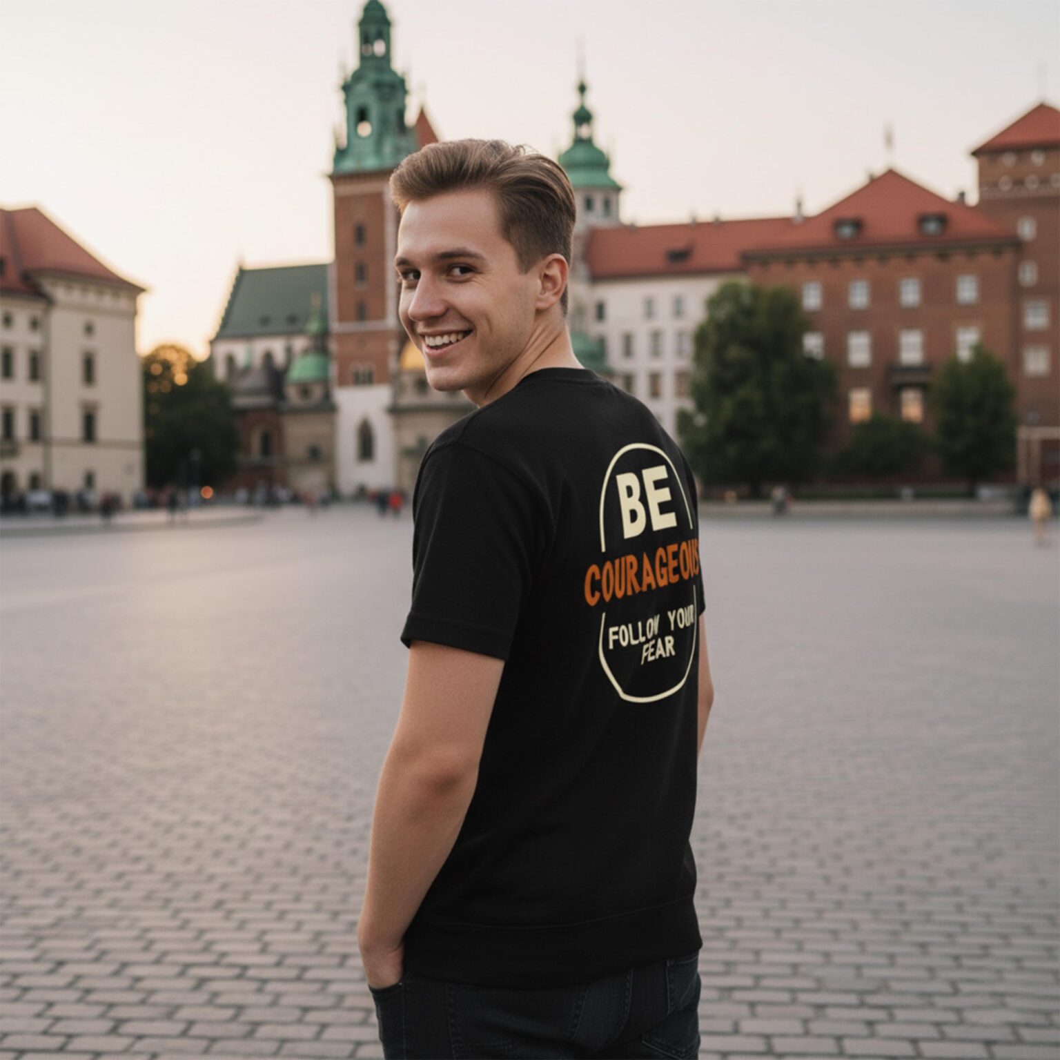 Koszulka męska BE COURAGEOUS