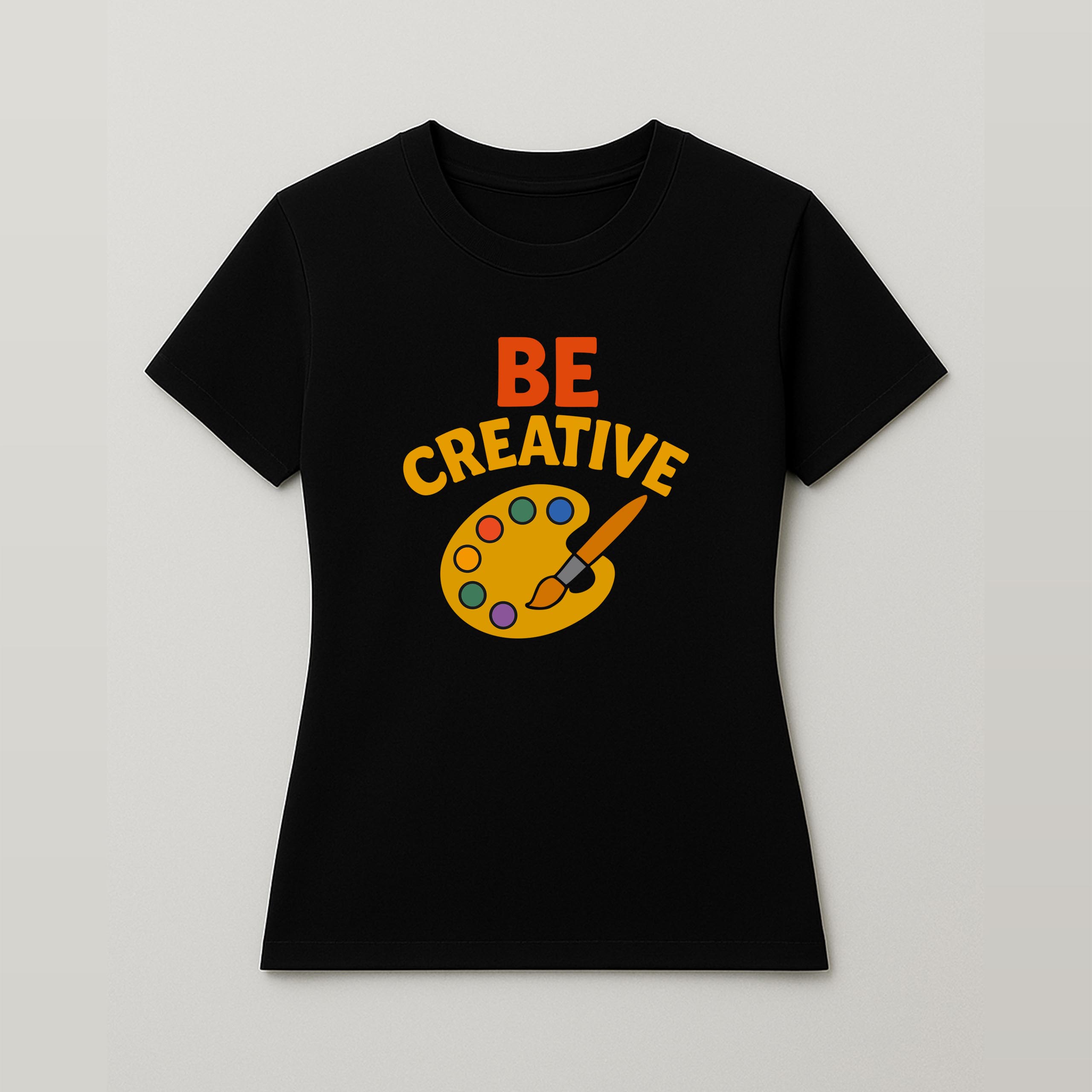 Koszulka damska BE CREATIVE - obrazek 3