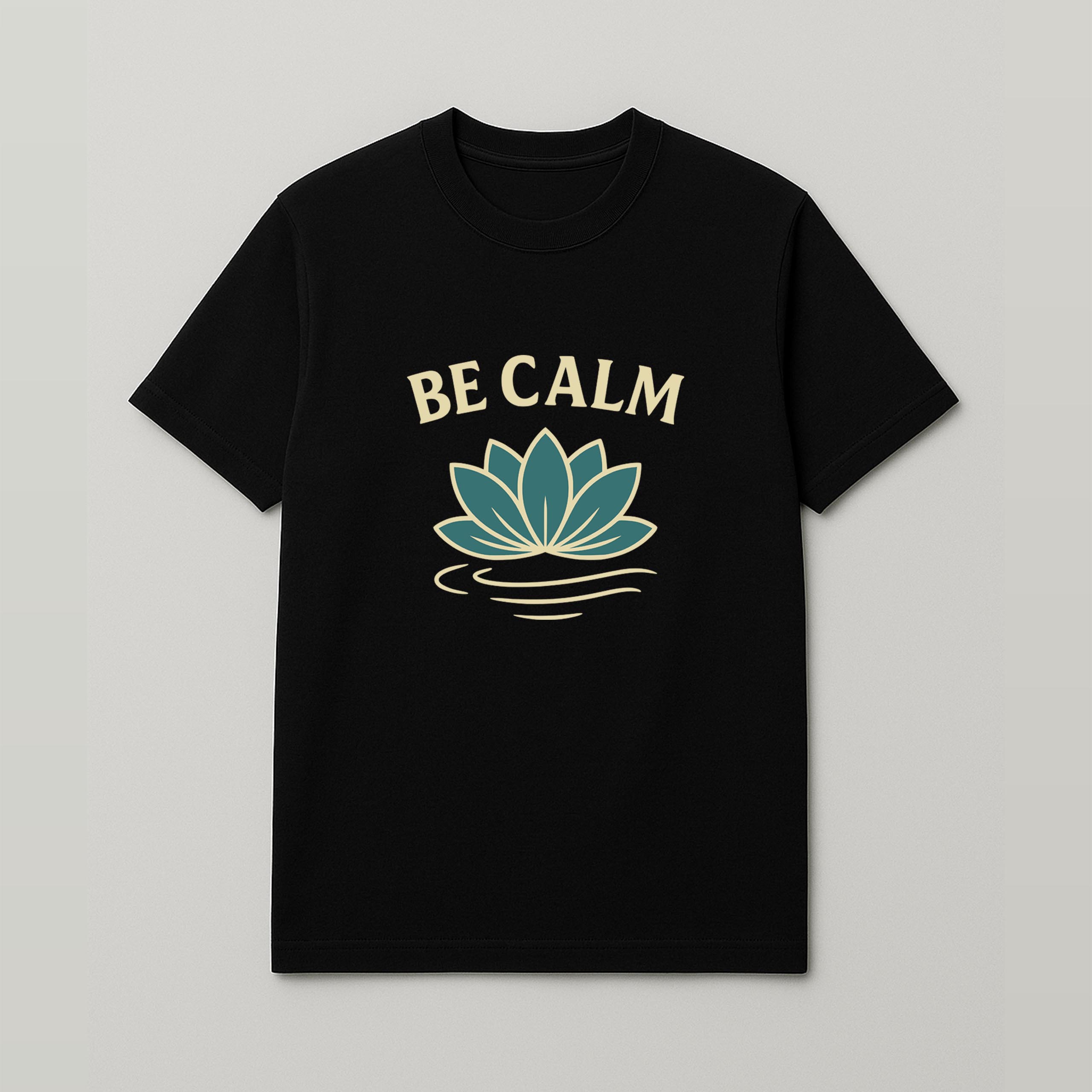 Koszulka męska BE CALM - obrazek 3