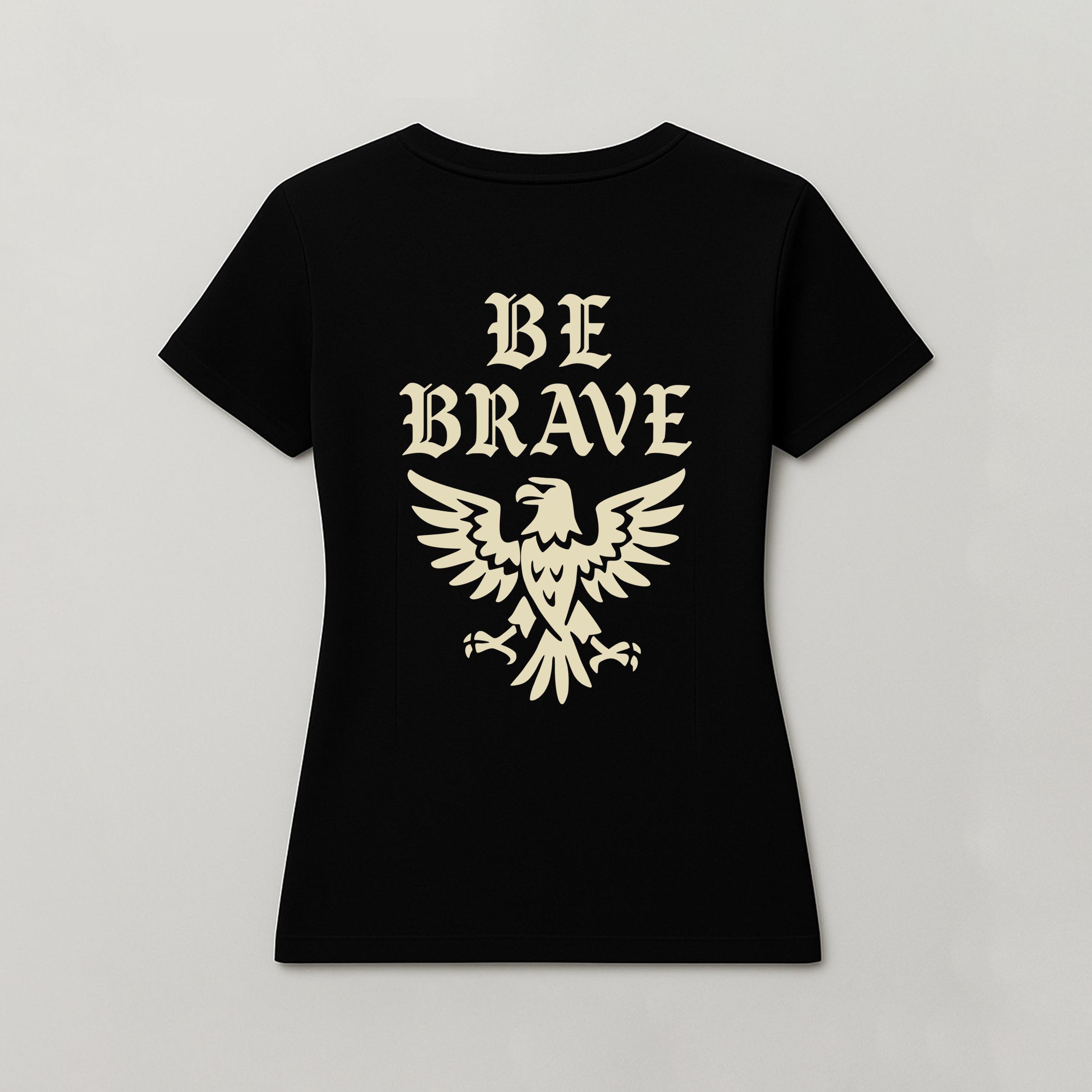 Koszulka damska BE BRAVE - obrazek 3