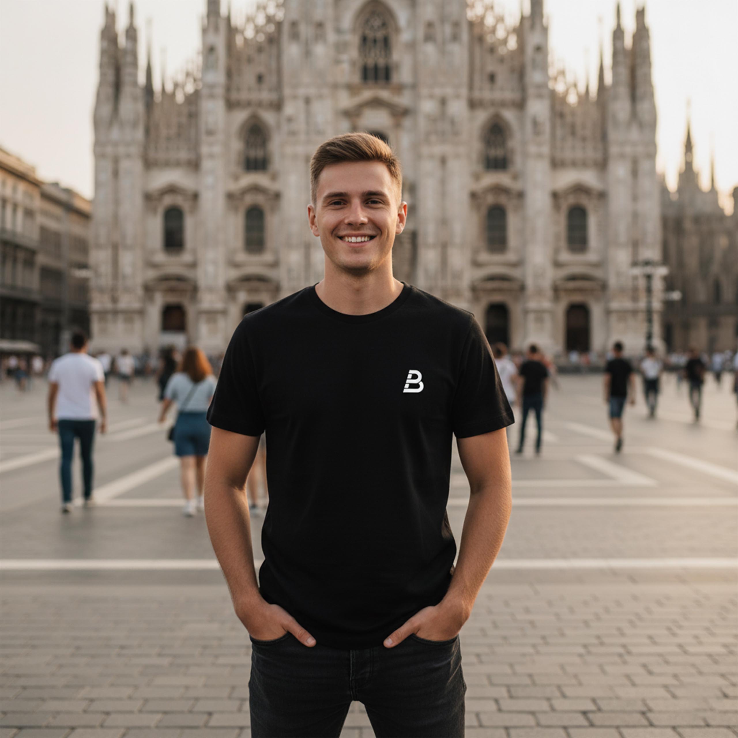 Koszulka męska BE FREE - obrazek 2