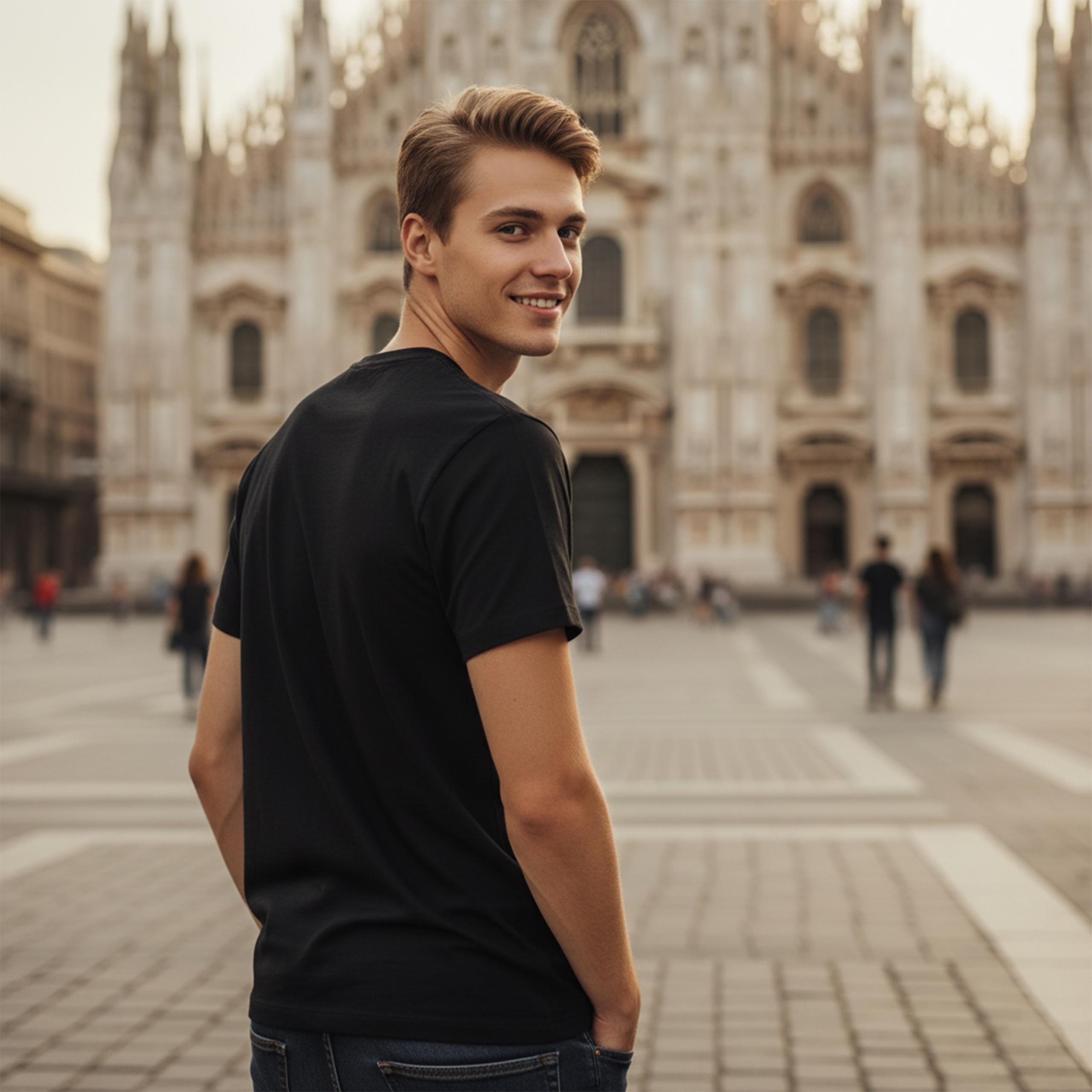 Koszulka męska BE CALM - obrazek 2